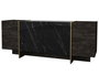 Hanah Home Veyron Negro y Oro